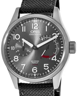 Oris ProPilot 01 111 7711 4163-Set 5 22 17FC 44mm Stainless steel Gray