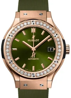 Hublot Classic Fusion 565.OX.8980.RX.1204 Yellow gold Green