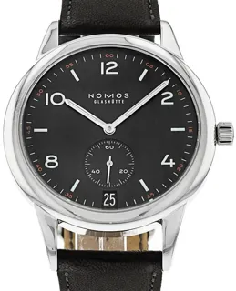 NOMOS Club Automat 774 Stainless steel Black