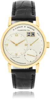 A. Lange Kleine Lange 1 111021 Yellow gold Champagne