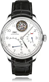 IWC Portuguese Tourbillon IW504601 Platinum Silver