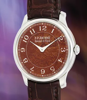 F.P. Journe Chronometre Souvrain Stainless steel Brown