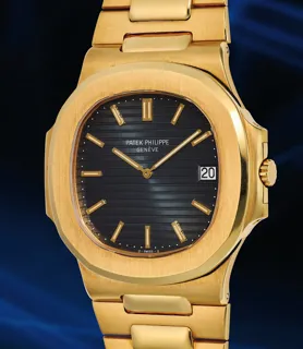 Patek Philippe Nautilus 3700/11 18k yellow gold Blue