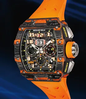 Richard Mille Automatic Flyback Chronograph RM 11-03 Carbon fiber and Titanium Skeletonized