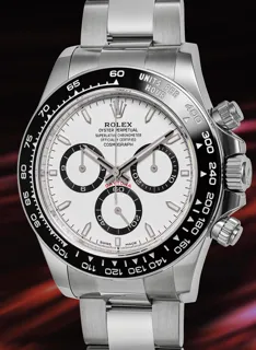 Rolex Daytona 126500LN Stainless steel White