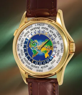 Patek Philippe World Time 5131J-001 40mm 18k yellow gold