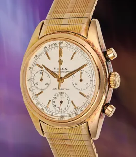 Rolex Chronograph 6034 36mm 18k rose gold