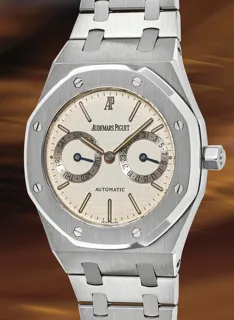 Audemars Piguet Royal Oak Day-Date 25572ST.O.0789ST.01 Stainless steel White and Cream