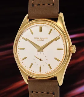 Patek Philippe Calatrava 2526 18k yellow gold White