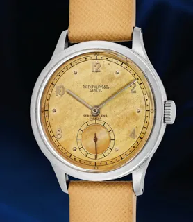 Patek Philippe Calatrava 570 Stainless steel Beige