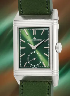 Jaeger-LeCoultre Reverso Tribute Q397843J 45.5mm Stainless steel Green