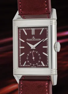 Jaeger-LeCoultre Reverso Tribute Q397846J 45.5mm Stainless steel Red