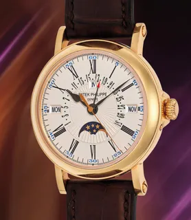 Patek Philippe Perpetual Calendar 5159R-001 38mm Rose gold Silver