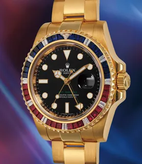 Rolex GMT-Master II 116748 SARU 40mm 18k yellow gold