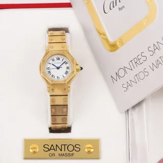 Cartier Santos Octagon 18k yellow gold