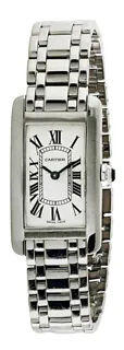 Cartier Tank Américaine 1713 18k white gold White