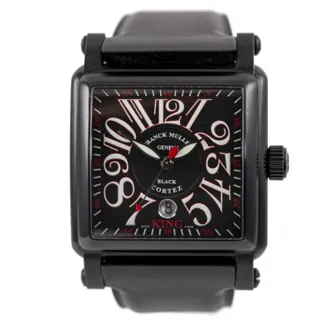 Franck Muller Conquistador Cortez 10000 K SC NR Stainless steel Black