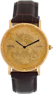 Corum $20 gold piece 122-1898 Yellow gold 22k gold