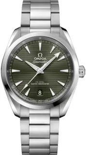 Omega Seamaster Aqua Terra 220.10.38.20.10.003 Stainless steel Green