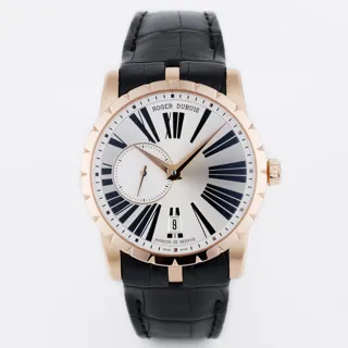 Roger Dubuis Excalibur DBEX0351 Rose gold Silver