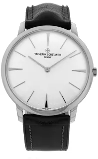 Vacheron Constantin Patrimony 81180/000G-9117 40mm White gold Silver