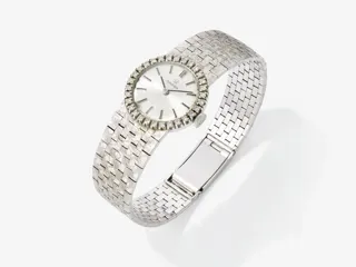 Omega 18k white gold Silver