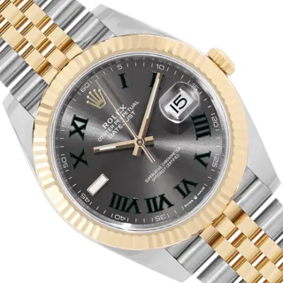 Rolex Datejust Stainless steel and 18k yellow gold Gray