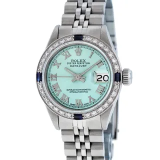 Rolex Datejust Stainless steel and 18k white gold Blue