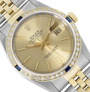 Rolex Datejust Stainless steel and 18k yellow gold Champagne