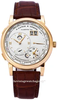 A. Lange Lange 1 GMT 116.021 Yellow gold White