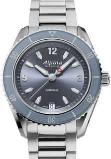 Alpina Alpiner AL-240LN3C6B Stainless steel Blue