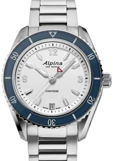 Alpina Alpiner AL-240S3NC6B Stainless steel Silver