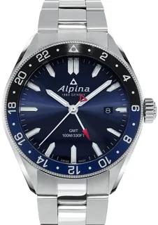 Alpina Alpiner AL-247NB4E6B Stainless steel Blue