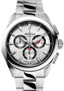 Alpina Alpiner AL-373SB4E6B Stainless steel Silver