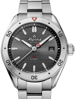 Alpina Alpiner AL-525GS4AQ6B Stainless steel Gray