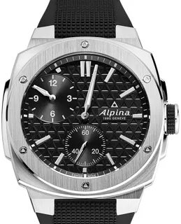 Alpina Alpiner AL-650B4AE6 Stainless steel Black