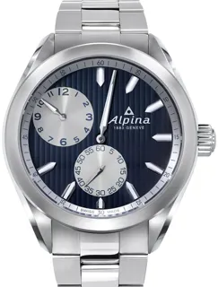 Alpina Alpiner AL-650NSS5E6B Stainless steel Blue