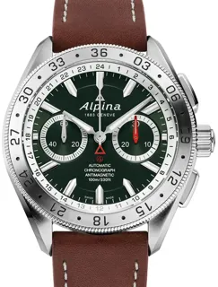 Alpina Alpiner AL-860GRS5AQ6 Stainless steel Green