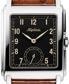 Alpina Heritage AL-530BA3C6 Stainless steel Black