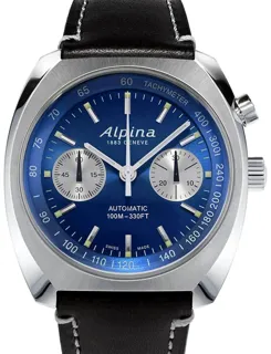 Alpina Startimer AL-727LNN4H6 Stainless steel Blue