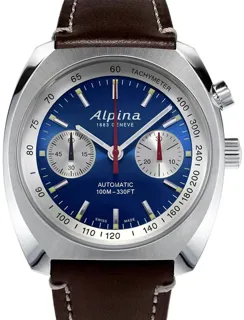 Alpina Startimer AL-727LNS4H6 Stainless steel Blue