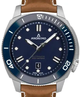 Anonimo Nautilo AM-1002.06.004.A06-CV-AN Stainless steel Blue