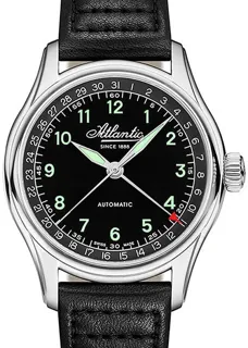 Atlantic Worldmaster 52782.41.63GN Stainless steel Black