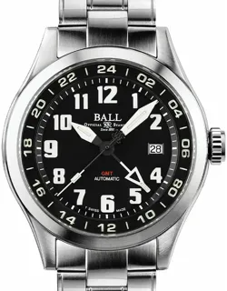 Ball Engineer II GM1086C-S3-BK Stainless steel Black and Silver