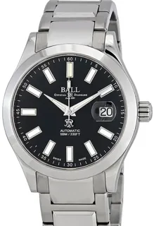 Ball Trainmaster Eternity NM2080D SJ BK Stainless steel Black Germany Dealer EveryWatch