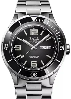 Ball Roadmaster DM3030B-S12CJ-BK Stainless steel Black