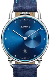 Baume & Mercier Baume M0A10601 Stainless steel Blue