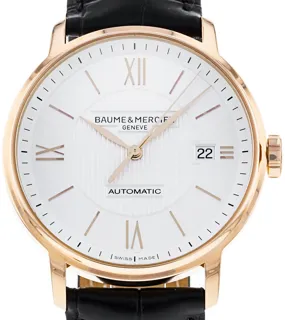 Baume & Mercier Classima M0A10037 Rose gold Silver