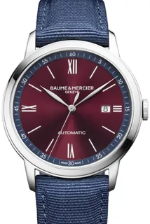 Baume & Mercier Classima M0A10694 Stainless steel Red