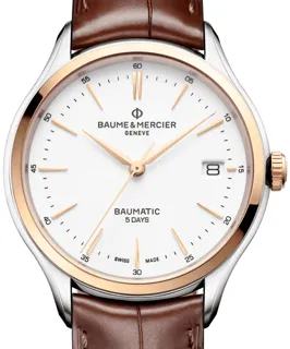 Baume & Mercier Clifton M0A10401 Stainless steel White